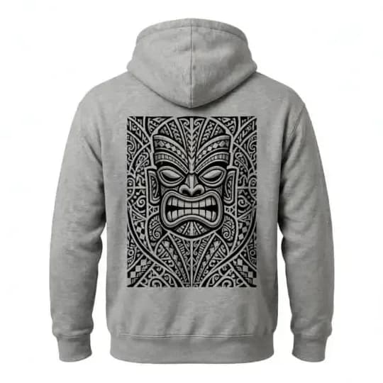 Moletom Tiki cinza