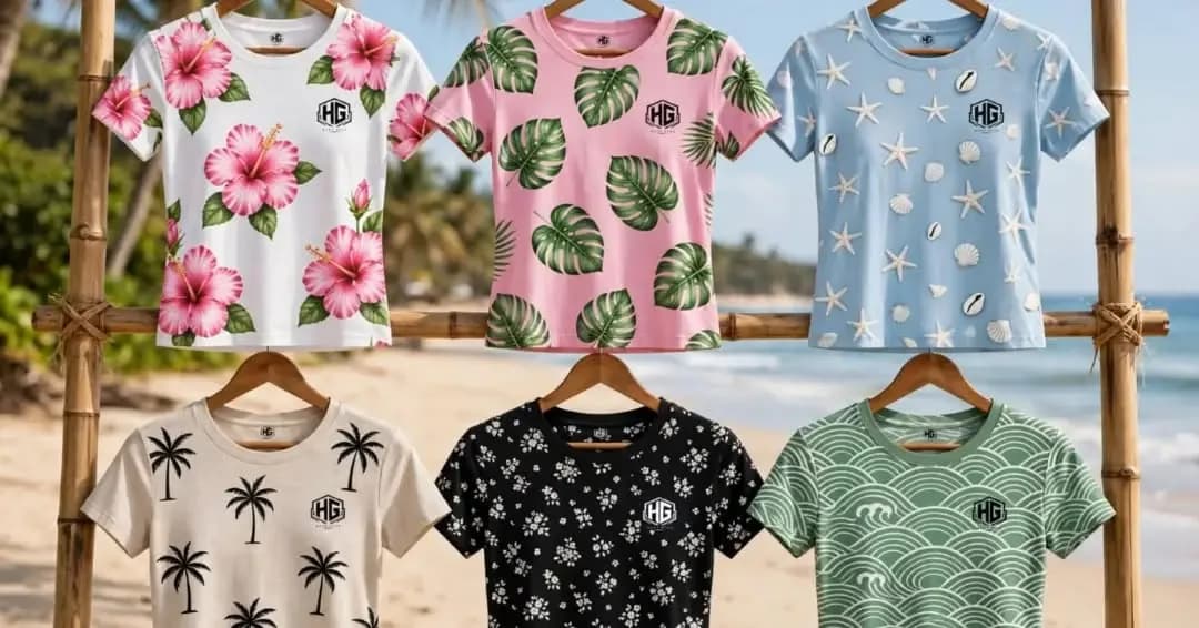 Camiseta feminina estampada