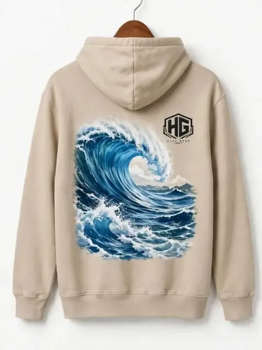 Moletom Grande Onda areia