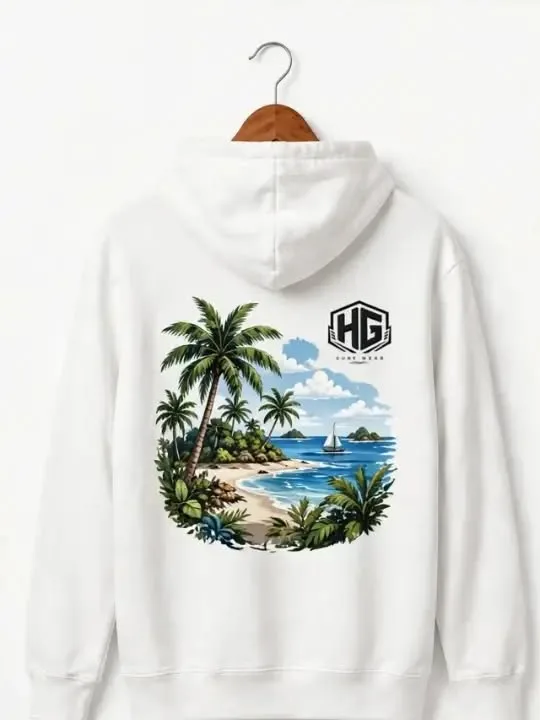Moletom Ilha off-white